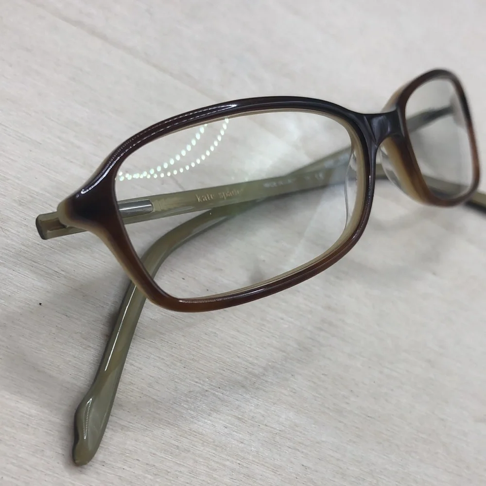 Kate Spade Edie 0FS5 Glasses FRAMES ONLY 48-15-135 Oval Slim Women's Two Tone